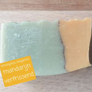 Mandarijn & Bergamot & Lemongrasszeep