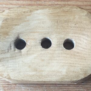 Houten zeepbakje