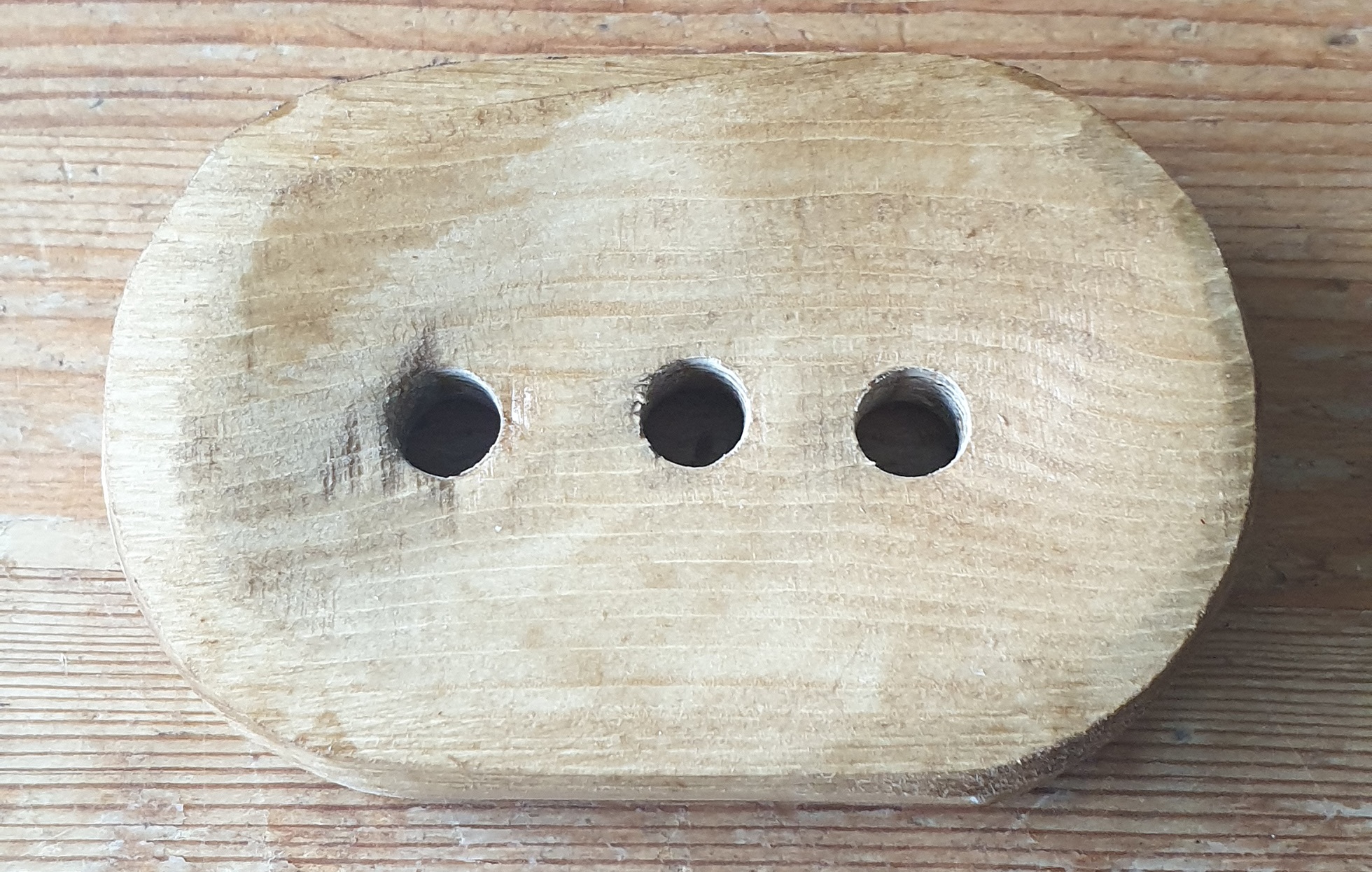 Houten zeepbakje